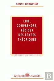 Lire Comprendre Rediger Des Textes Theoriques