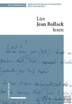 Bertrand.pt - Lire Jean Bollack - Jean Bollack Lesen