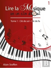 Lire La Musique En Un Clin D'Oeil T.1 ; Clé De Sol ; Clé De Fa
