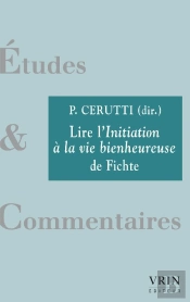 Lire L'Initiation À La Vie Bienheureuse De Fichte