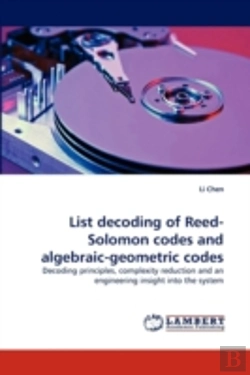 Bertrand.pt - List Decoding Of Reed-Solomon Codes And Algebraic-Geometric Codes
