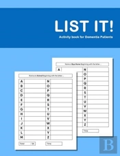List It! Activity Book For Dementia Patients