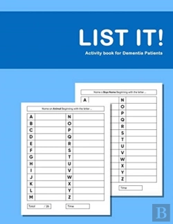 Bertrand.pt - List It! Activity Book For Dementia Patients