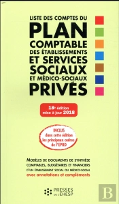 Liste Des Comptes Du Plan Comptable Des Esms Prives