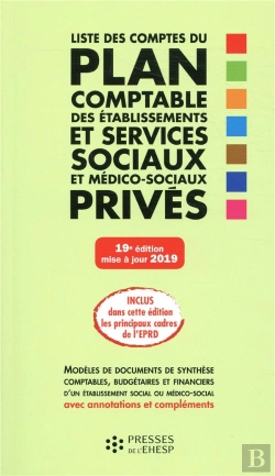 Bertrand.pt - Liste Des Comptes Du Plan Comptable Des Esms Prives
