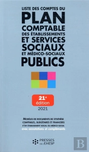 Liste Des Comptes Du Plan Comptable Des Esms Publics