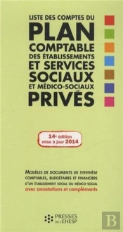 Liste Des Comptes Du Plan Comptable Des Etablissements Et Services Sociaux Et Medico Sociaux Prives