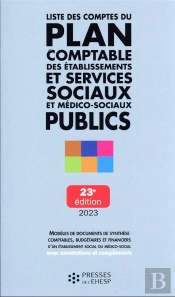 Liste Des Comptes Du Plan Comptable Des Etablissements Et Services Sociaux Et Medico-Sociaux Publics