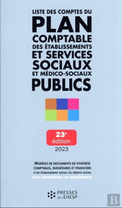 Bertrand.pt - Liste Des Comptes Du Plan Comptable Des Etablissements Et Services Sociaux Et Medico-Sociaux Publics