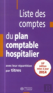 Liste Des Comptes Du Plan Comptable Hospitalier Avec Leur Repartition Par Titres
