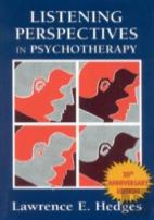 Listening Perspectives In Psychotherapy