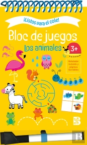 Listos Para El Cole Bloc De Juegos Los Animales +3