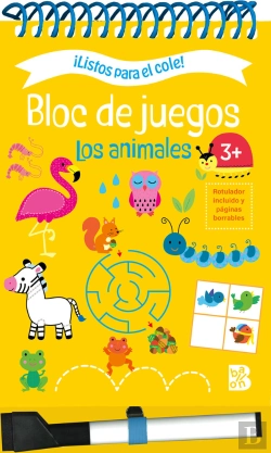 Bertrand.pt - Listos Para El Cole Bloc De Juegos Los Animales +3