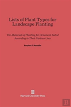 Bertrand.pt - Lists Of Plant Types For Landscape Planting