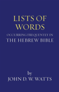 Lists Of Words Occurring Frequently In The Hebrew Bible