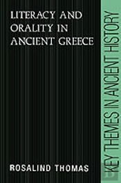 Literacy And Orality In Ancient Greece