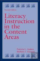 Literacy Instruction In The Content Areas