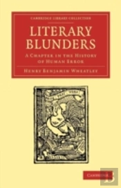 Literary Blunders