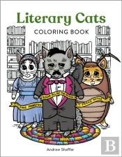 Literary Cats Coloring Book