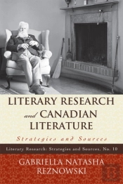 Literary Research And Canadian Literature