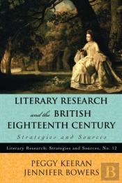 Literary Research And The British Eighteenth Century