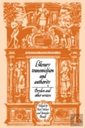Literary Transmission And Authority