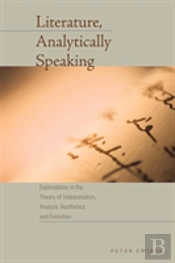 Literature, Analytically Speaking