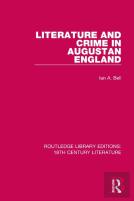 Literature And Crime In Augustan England