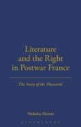 Literature And The Right In Postwar France