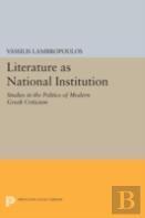 Literature As National Institution