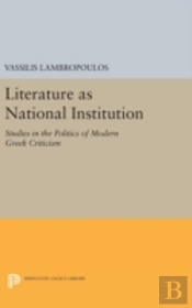 Literature As National Institution