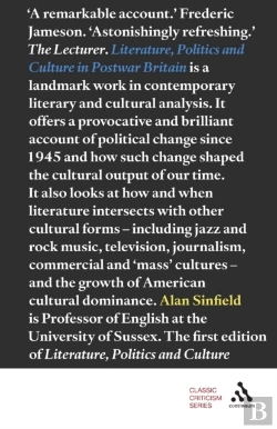 Bertrand.pt - Literature, Politics And Culture In Postwar Britain