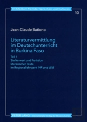 Literaturvermittlung Im Deutschunterricht In Burkina Faso