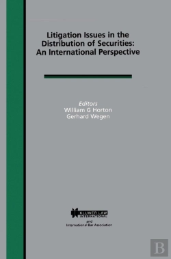 Bertrand.pt - Litigation Issues In Distribution Of Securities: An International Perspective