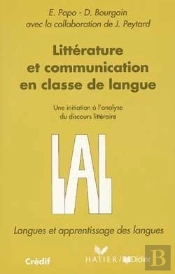 Litterature Et Communication En Classe De Langues