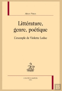 Bertrand.pt - Littérature, Genre, Poétique