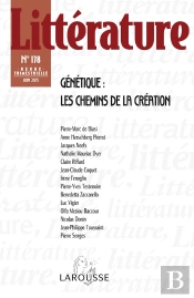 Litterature N 178 (2/2015) Genetique : Les Chemins De La Creation
