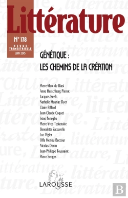 Bertrand.pt - Litterature N 178 (2/2015) Genetique : Les Chemins De La Creation