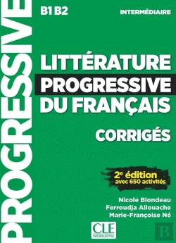 Bertrand.pt - Litterature Progressive Du Francais Intermediaire Corriges 2ed (Édition 2019)