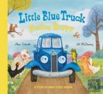 Little Blue Truck Feeling Happy: A Touch-And-Feel Book