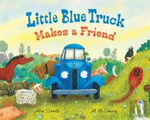 Little Blue Truck Makes A Friend