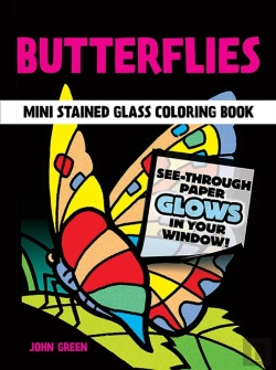 Bertrand.pt - Little Butterflies Stained Glass Coloring Book