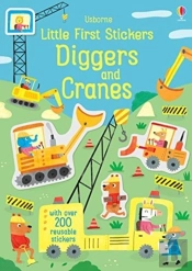 Little First Stickers Diggers And Cranes