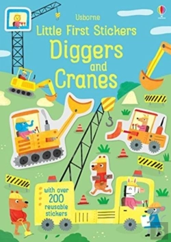 Bertrand.pt - Little First Stickers Diggers And Cranes