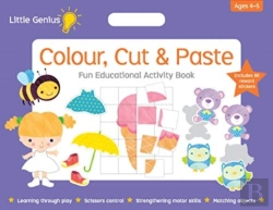 Bertrand.pt - Little Genius Mega Pad - Colour, Cut & Paste