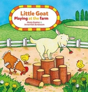 Little Goat. Playing At The Farm