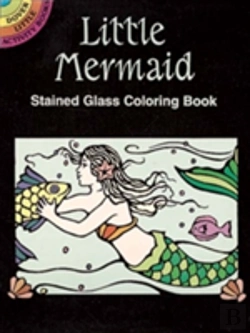Bertrand.pt - Little Mermaid Stained Glass Coloring Book