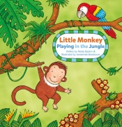 Little Monkey. Playing In The Jungle