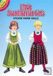 Little Scandinavian Girls Sticker Paper Dolls