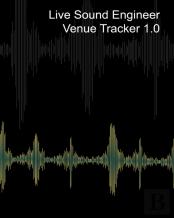 Live Sound Venue Tracker 1.0 - Blank Lined Pages, Charts And Sections 8x10